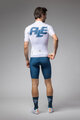 ALÉ Kurzarm Fahrradtrikot - SAUVAGE PR-E - Weiß/Blau