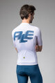 ALÉ Kurzarm Fahrradtrikot - SAUVAGE PR-E - Weiß/Blau