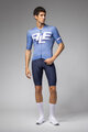 ALÉ Kurzarm Fahrradtrikot - SAUVAGE PR-E - Blau/Weiß