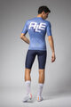 ALÉ Kurzarm Fahrradtrikot - SAUVAGE PR-E - Blau/Weiß