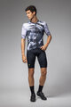 ALÉ Kurzarm Fahrradtrikot - PALM PR-E - Schwarz/Weiß
