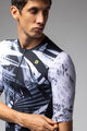 ALÉ Kurzarm Fahrradtrikot - PALM PR-E - Schwarz/Weiß
