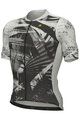 ALÉ Kurzarm Fahrradtrikot - PALM PR-E - Weiß/Grün