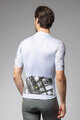 ALÉ Kurzarm Fahrradtrikot - PALM PR-E - Weiß/Grün