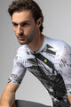 ALÉ Kurzarm Fahrradtrikot - PALM PR-E - Weiß/Grün