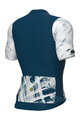 ALÉ Kurzarm Fahrradtrikot - PALM PR-E - Weiß/Blau