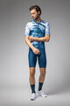 ALÉ Kurzarm Fahrradtrikot - PALM PR-E - Weiß/Blau