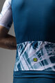 ALÉ Kurzarm Fahrradtrikot - PALM PR-E - Weiß/Blau