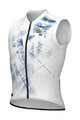ALÉ Ärmelloses Fahrradtrikot - MIRROR PR-E - Weiß/Blau