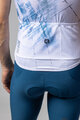 ALÉ Ärmelloses Fahrradtrikot - MIRROR PR-E - Weiß/Blau