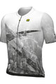 ALÉ Kurzarm Fahrradtrikot - QURTZ PR-E - Weiß/Grau