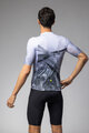 ALÉ Kurzarm Fahrradtrikot - QURTZ PR-E - Weiß/Grau