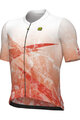 ALÉ Kurzarm Fahrradtrikot - QURTZ PR-E - Weiß/Orange