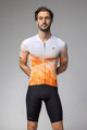 ALÉ Kurzarm Fahrradtrikot - QURTZ PR-E - Weiß/Orange