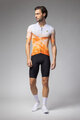ALÉ Kurzarm Fahrradtrikot - QURTZ PR-E - Weiß/Orange