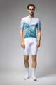 ALÉ Kurzarm Fahrradtrikot - QURTZ PR-E - Weiß/Grün