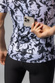 ALÉ Kurzarm Fahrradtrikot - ESSENZA PRAGMA - Schwarz/Weiß