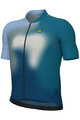 ALÉ Kurzarm Fahrradtrikot - FLASH PR-E - Blau/Weiß