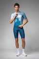 ALÉ Kurzarm Fahrradtrikot - FLASH PR-E - Blau/Weiß