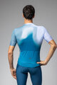 ALÉ Kurzarm Fahrradtrikot - FLASH PR-E - Blau/Weiß