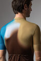 ALÉ Kurzarm Fahrradtrikot - FLASH PR-E - Gelb/Braun/Blau/Weiß