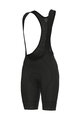 ALÉ Kurze Fahrradhose mit Trägern - STRADA 2.0 PR-E - Schwarz