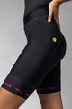 ALÉ Fahrradshorts ohne Träger - STRADA 2.0 PR-E - Schwarz/Rosa