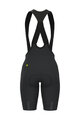 ALÉ Kurze Fahrradhose mit Trägern - VOLTAGE R-EV1 - Grau
