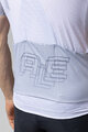 ALÉ Kurzarm Fahrradtrikot - FOLLOW ME PR-E - Weiß