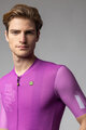 ALÉ Kurzarm Fahrradtrikot - FOLLOW ME PR-E - Lila