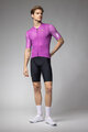 ALÉ Kurzarm Fahrradtrikot - FOLLOW ME PR-E - Lila