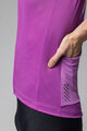 ALÉ Kurzarm Fahrradtrikot - FOLLOW ME PR-E - Lila