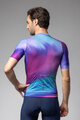 ALÉ Kurzarm Fahrradtrikot - AURORA PR-E - Rosa/Blau/Türkis