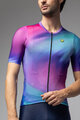 ALÉ Kurzarm Fahrradtrikot - AURORA PR-E - Rosa/Blau/Türkis