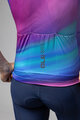 ALÉ Kurzarm Fahrradtrikot - AURORA PR-E - Rosa/Blau/Türkis