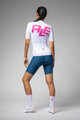 ALÉ Kurzarm Fahrradtrikot - SAUVAGE PR-E - Weiß/Rosa