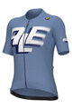 ALÉ Kurzarm Fahrradtrikot - SAUVAGE PR-E - Blau/Weiß