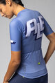 ALÉ Kurzarm Fahrradtrikot - SAUVAGE PR-E - Blau/Weiß