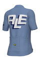 ALÉ Kurzarm Fahrradtrikot - SAUVAGE PR-E - Blau/Weiß