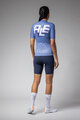 ALÉ Kurzarm Fahrradtrikot - SAUVAGE PR-E - Blau/Weiß