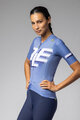 ALÉ Kurzarm Fahrradtrikot - SAUVAGE PR-E - Blau/Weiß