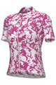 ALÉ Kurzarm Fahrradtrikot - ESSENZA PRAGMA - Weiß/Rosa