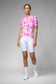 ALÉ Kurzarm Fahrradtrikot - ESSENZA PRAGMA - Weiß/Rosa