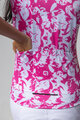 ALÉ Kurzarm Fahrradtrikot - ESSENZA PRAGMA - Weiß/Rosa