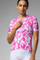 ALÉ Kurzarm Fahrradtrikot - ESSENZA PRAGMA - Weiß/Rosa