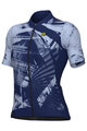 ALÉ Kurzarm Fahrradtrikot - PALM PR-E - Blau/Lila