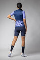 ALÉ Kurzarm Fahrradtrikot - PALM PR-E - Blau/Lila