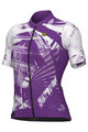 ALÉ Kurzarm Fahrradtrikot - PALM PR-E - Cyclamen/Weiß