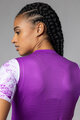 ALÉ Kurzarm Fahrradtrikot - PALM PR-E - Cyclamen/Weiß