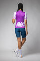 ALÉ Kurzarm Fahrradtrikot - PALM PR-E - Cyclamen/Weiß